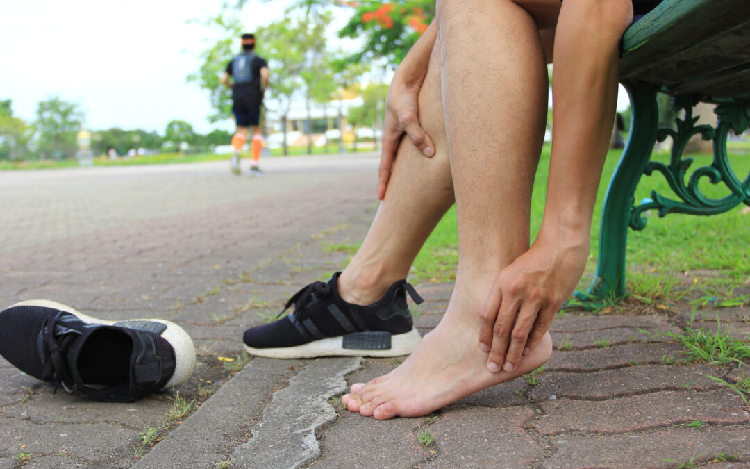 What is the tightness at the back of my ankle?
